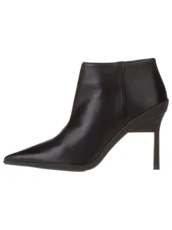 Leder-Stiefeletten in Schwarz>Calvin Klein Discount