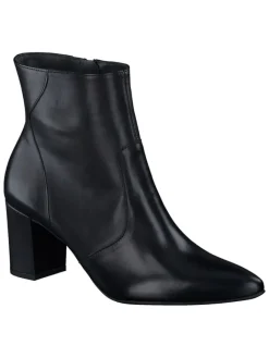 Paul Green Stiefeletten^Leder-Stiefeletten in Schwarz