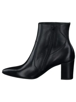 Paul Green Stiefeletten^Leder-Stiefeletten in Schwarz