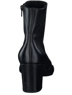 Paul Green Stiefeletten^Leder-Stiefeletten in Schwarz