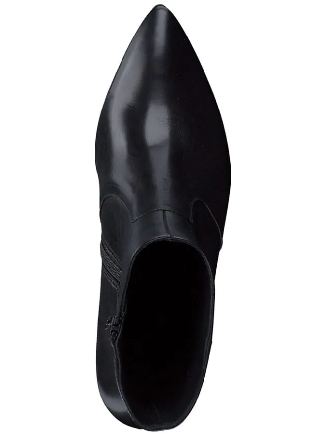 Paul Green Stiefeletten^Leder-Stiefeletten in Schwarz