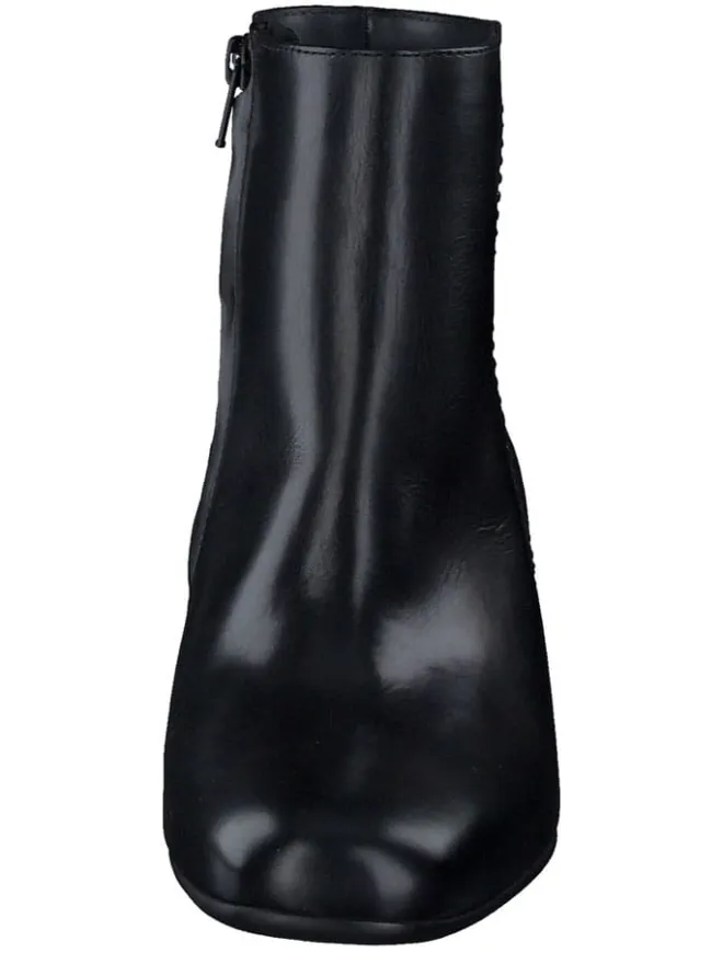 Paul Green Stiefeletten^Leder-Stiefeletten in Schwarz