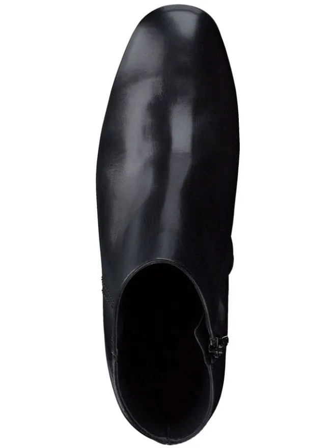 Paul Green Stiefeletten^Leder-Stiefeletten in Schwarz
