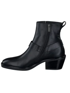 Leder-Stiefeletten in Schwarz>Paul Green Hot