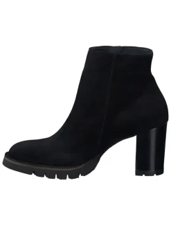 Leder-Stiefeletten in Schwarz>Paul Green Online