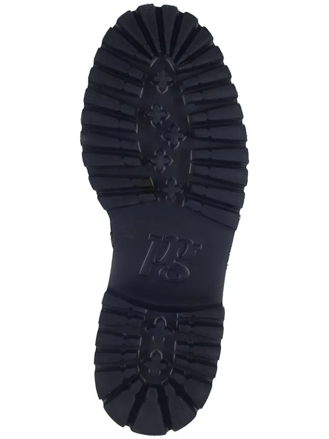 Leder-Stiefeletten in Schwarz>Paul Green Outlet