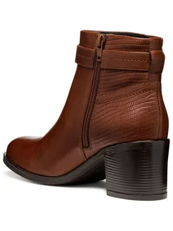 Geox Stiefeletten^Leder-Stiefeletten 