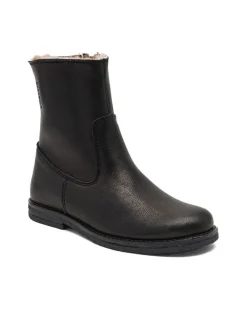 bisgaard Stiefeletten·Hohe Stiefeletten^Leder-Stiefeletten "Nicola" in Schwarz
