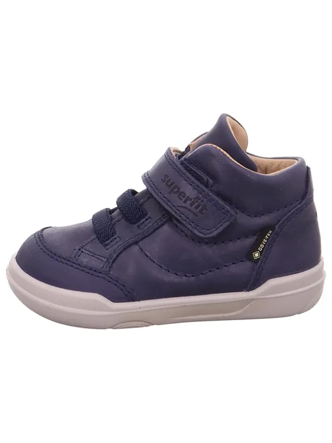 superfit Lauflernschuhe^Leder-Stiefeletten "Superfree" in Dunkelblau