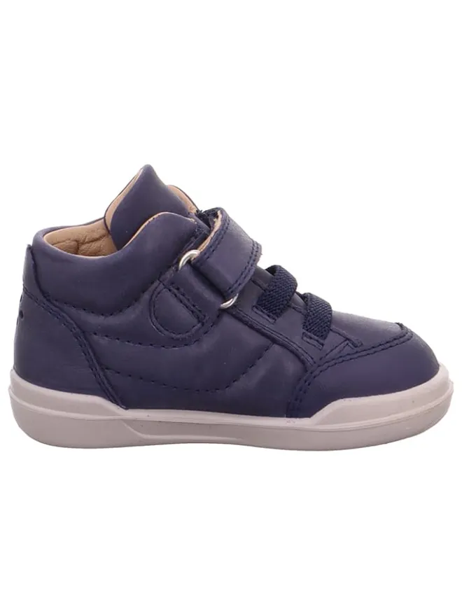 superfit Lauflernschuhe^Leder-Stiefeletten "Superfree" in Dunkelblau