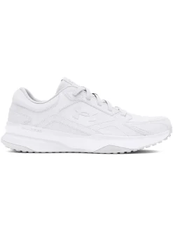Leder-Trainingsschuhe "Edge LTHR" in Weiß>Under Armour Online
