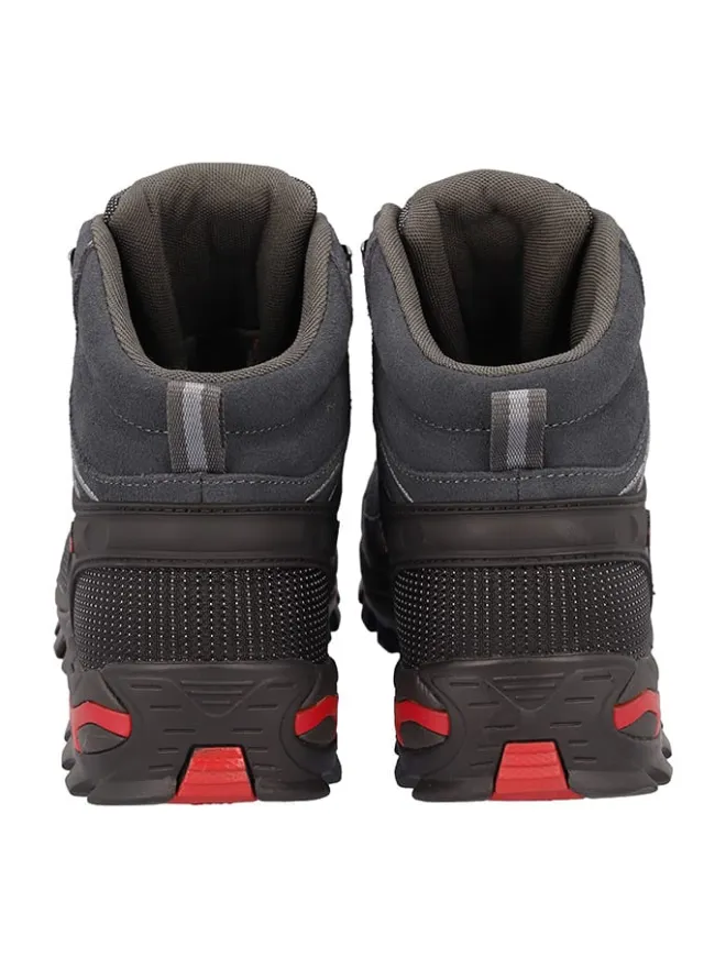 Leder-Trekingschuhe "Rigel" in Schwarz/ Dunkelblau>cmp Hot