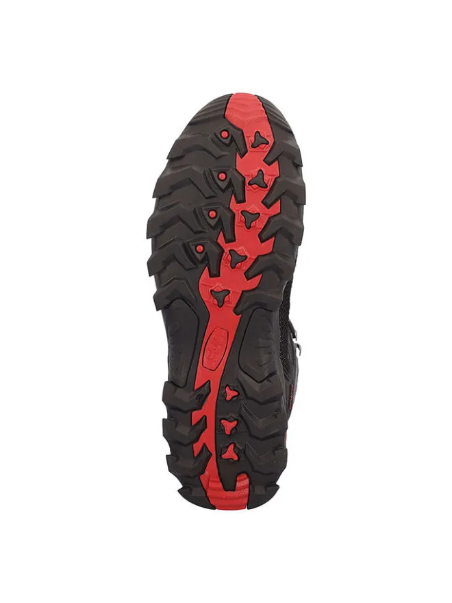 Leder-Trekingschuhe "Rigel" in Schwarz/ Dunkelblau>cmp Hot