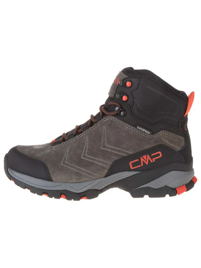 cmp Outdoorschuhe^Leder-Trekkingboots "Melnick Mid" in Anthrazit/ Grau