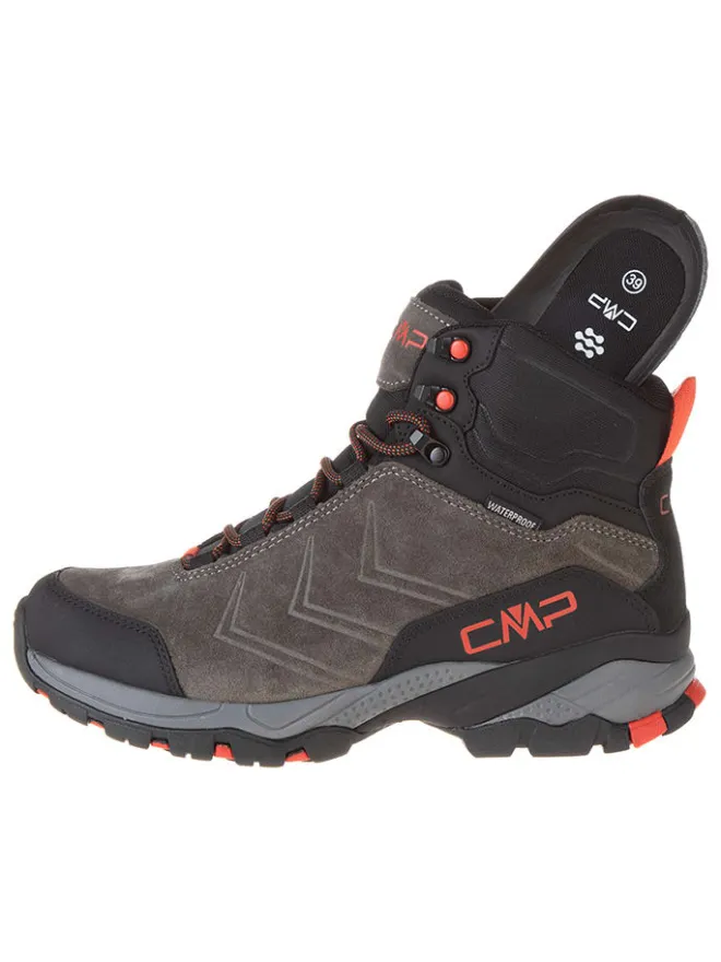 cmp Outdoorschuhe^Leder-Trekkingboots "Melnick Mid" in Anthrazit/ Grau