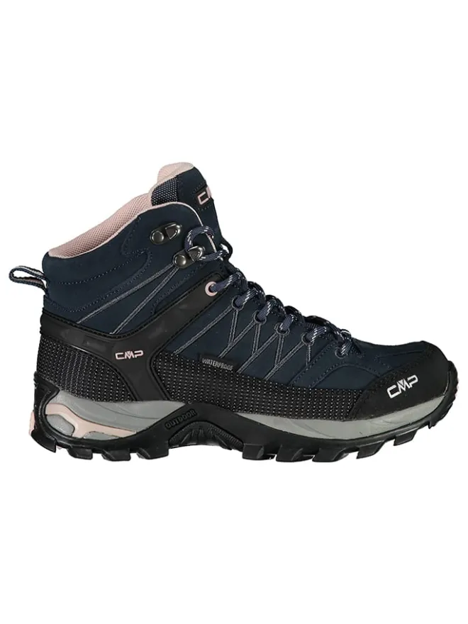 Leder-Trekkingboots "Rigel" in Dunkelblau/ Schwarz>cmp Best