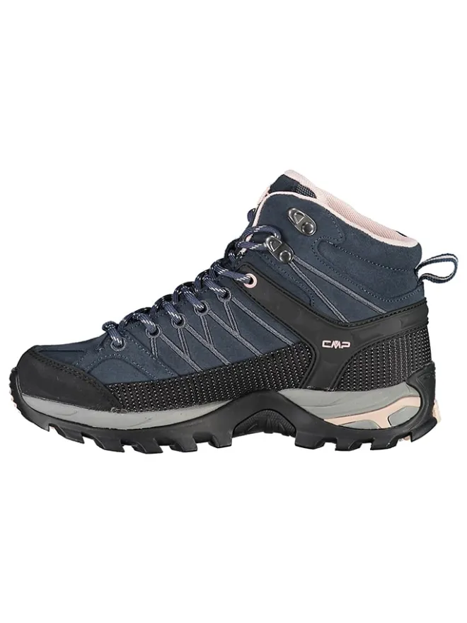 Leder-Trekkingboots "Rigel" in Dunkelblau/ Schwarz>cmp Best