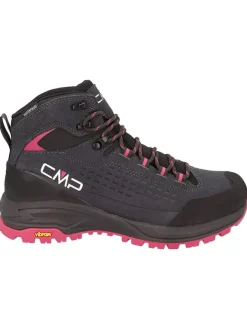 Leder-Trekkingboots "Vertyx Mid" in Anthrazit/ Pink>cmp Clearance