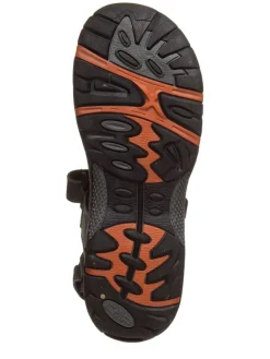 Leder-Trekkingsandalen 