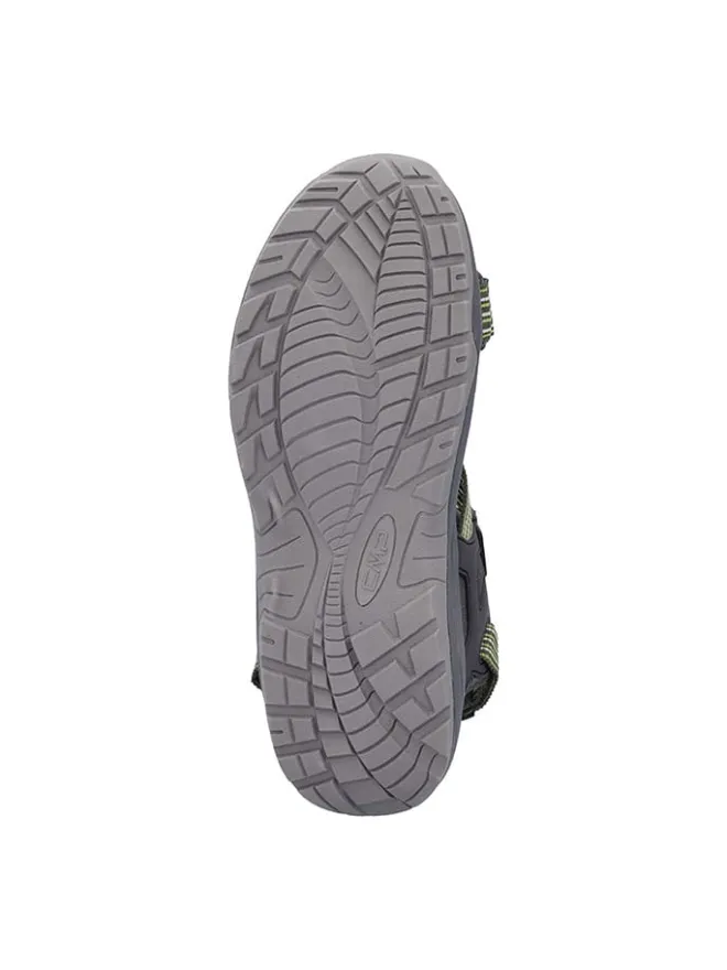 cmp Outdoorschuhe^Leder-Trekkingsandalen "Khalys" in Grau/ Grün