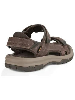 Teva Outdoorschuhe^Leder-Trekkingsandalen "Langdon" in Braun