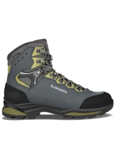 LOWA Outdoorschuhe^Leder-Trekkingschuhe "Camino EVO GTX" in Khaki/ Blau