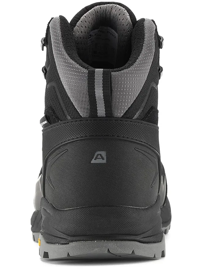 Leder-Trekkingschuhe "Crede" in Schwarz>Alpine Pro Online