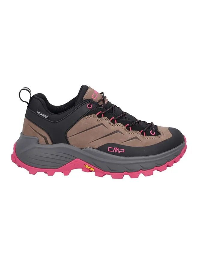 cmp Outdoor- & Sportschuhe^Leder-Trekkingschuhe "Huranus" in Schwarz/ Hellbraun/ Pink