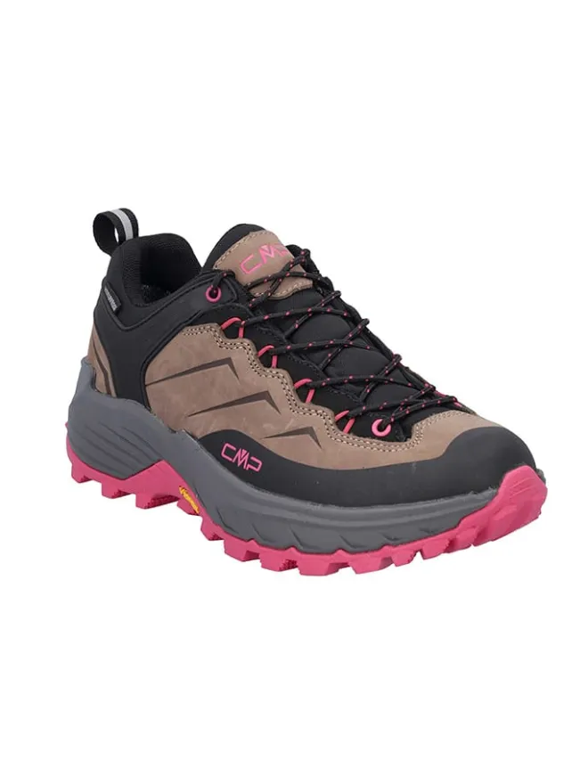 cmp Outdoor- & Sportschuhe^Leder-Trekkingschuhe "Huranus" in Schwarz/ Hellbraun/ Pink
