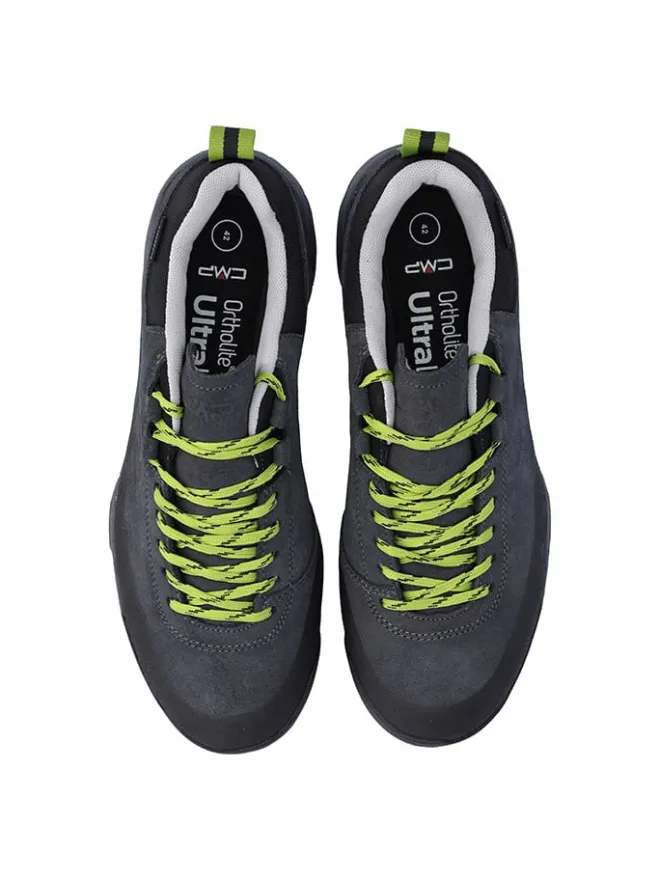 cmp Outdoorschuhe^Leder-Trekkingschuhe "Mintaka" in Grau/ Limette