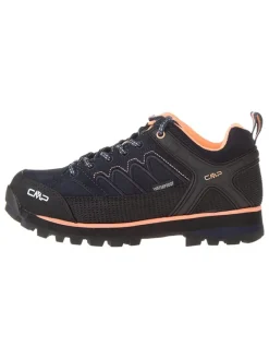 Leder-Trekkingschuhe "Moon Low" in Schwarz/ Orange>cmp Sale
