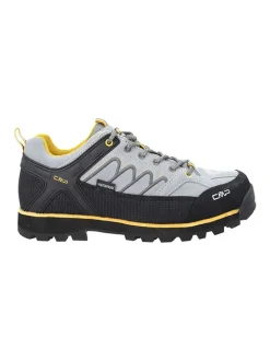 Leder-Trekkingschuhe "Moon" in Grau/ Schwarz/ Gelb>cmp Outlet