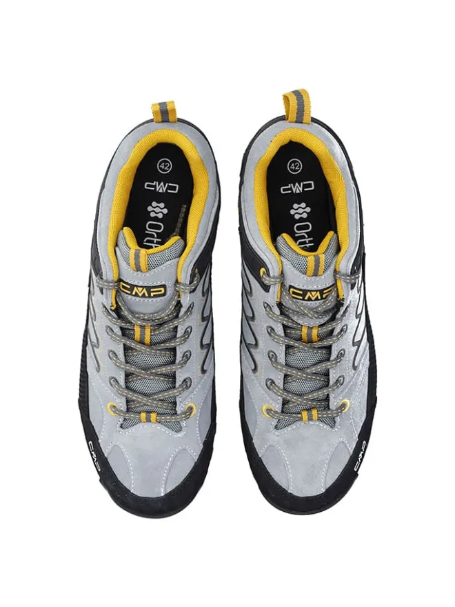 Leder-Trekkingschuhe "Moon" in Grau/ Schwarz/ Gelb>cmp Outlet