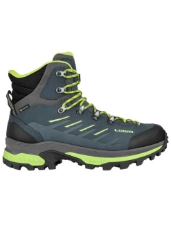 LOWA Outdoorschuhe^Leder-Trekkingschuhe "Randir GTX" in Blau/ Grün