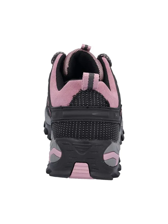 Leder-Trekkingschuhe "Rigel" in Schwarz/ Rosa>cmp Discount