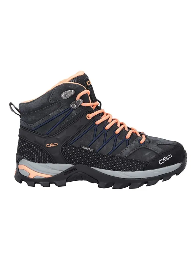 Leder-Trekkingschuhe "Rigel" in Schwarz/ Anthrazit>cmp Sale