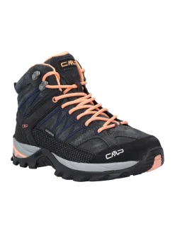Leder-Trekkingschuhe "Rigel" in Schwarz/ Anthrazit>cmp Sale