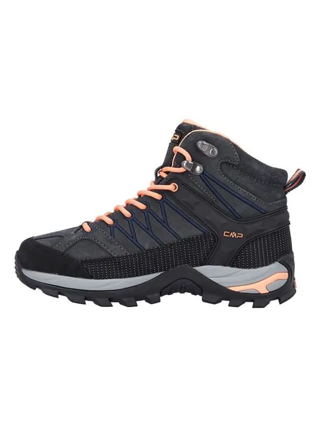 Leder-Trekkingschuhe "Rigel" in Schwarz/ Anthrazit>cmp Sale