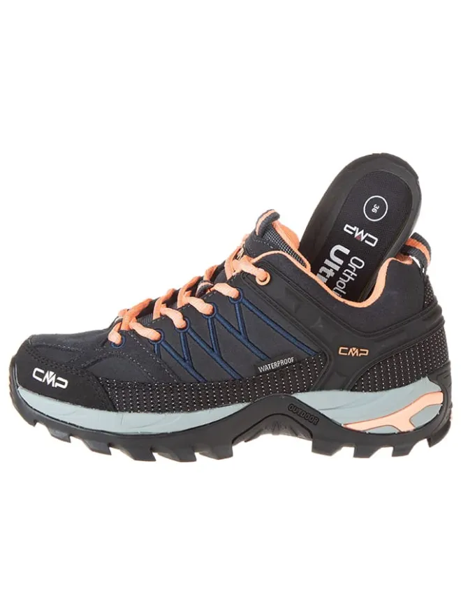 cmp Outdoor- & Sportschuhe^Leder-Trekkingschuhe "Rigel Low" in Anthrazit/ Orange