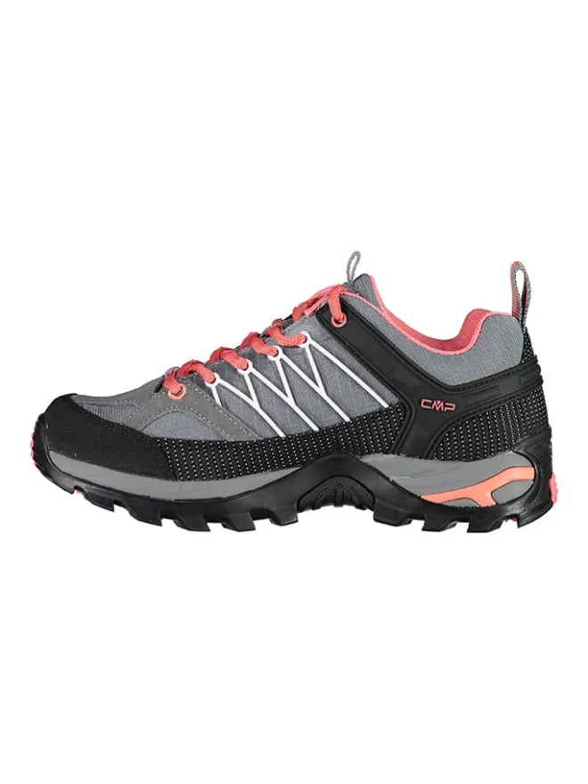 cmp Outdoor- & Sportschuhe^Leder-Trekkingschuhe "Rigel" in Schwarz/ Grau/ Pink