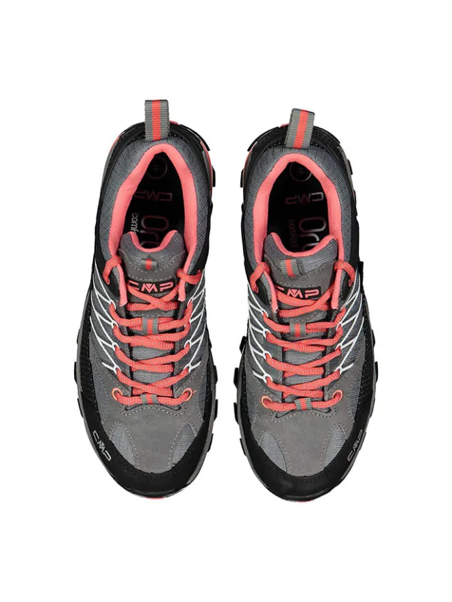 cmp Outdoor- & Sportschuhe^Leder-Trekkingschuhe "Rigel" in Schwarz/ Grau/ Pink
