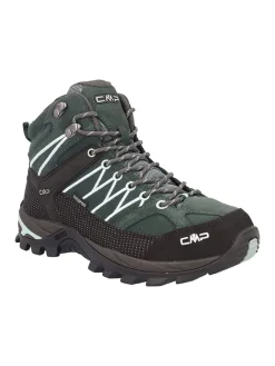 Leder-Trekkingschuhe "Rigel" in Grün/ Schwarz>cmp Online