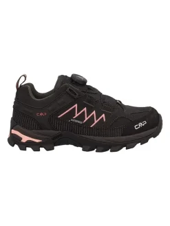 Leder-Trekkingschuhe "Rigel" in Schwarz/ Rosa>cmp Best