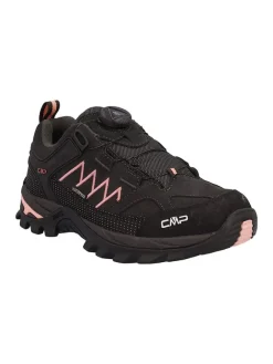 Leder-Trekkingschuhe "Rigel" in Schwarz/ Rosa>cmp Best