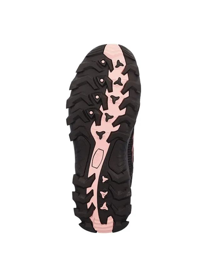 Leder-Trekkingschuhe "Rigel" in Schwarz/ Rosa>cmp Best