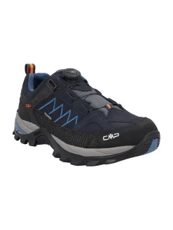 cmp Outdoorschuhe^Leder-Trekkingschuhe "Rigel" in Schwarz/ Dunkelblau