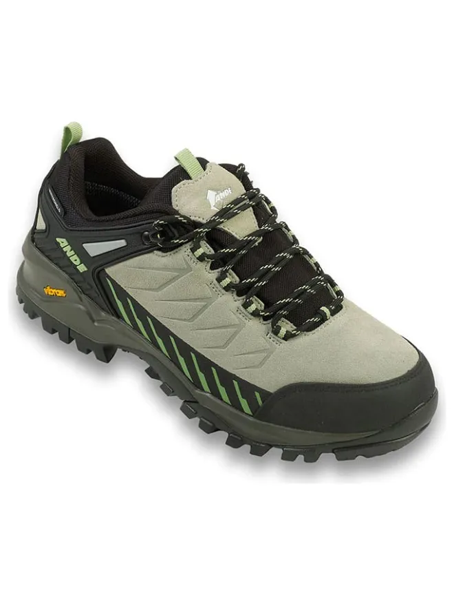 Ande Outdoorschuhe|Outdoor- & Sportschuhe^Leder-Trekkingschuhe "Sniper Low" in Salbei