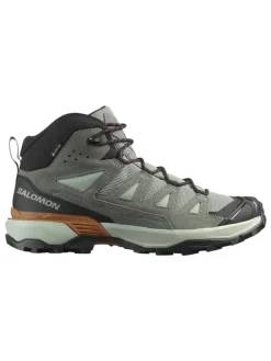 Leder-trekkingschuhe "X Ultra 360 GTX" in Grau/ Schwarz>SALOMON Online