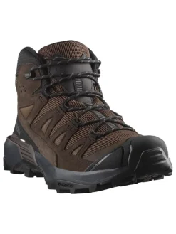 SALOMON Outdoorschuhe^Leder-Trekkingschuhe "X Ultra 360 LTR GTX" in Braun