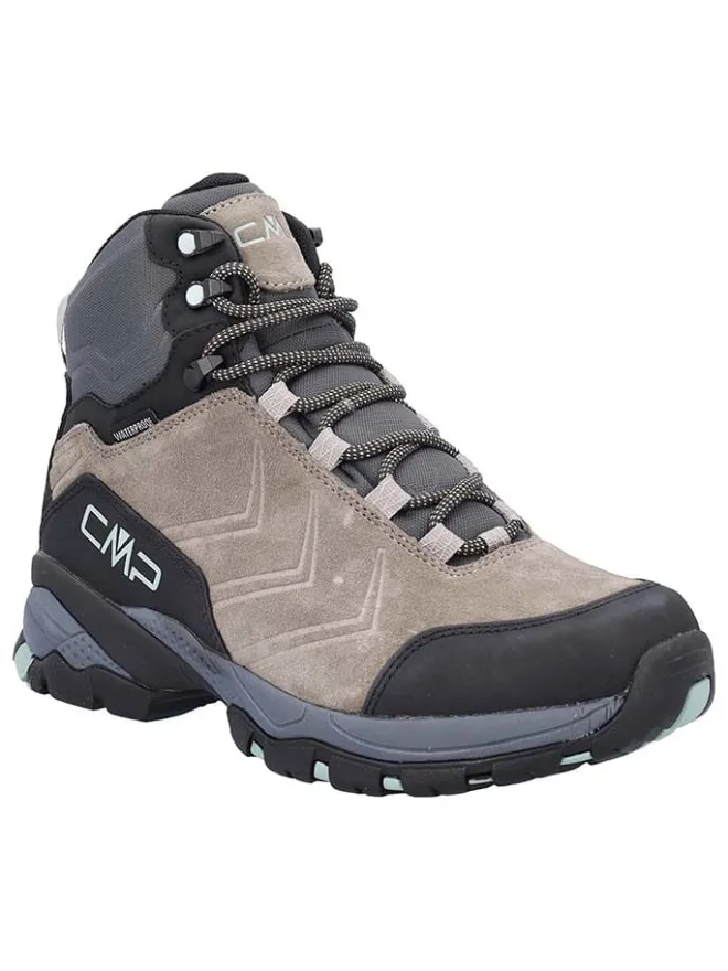 cmp Outdoor- & Sportschuhe^Leder-Wanderboots "Melnick" in Beige/ Grau